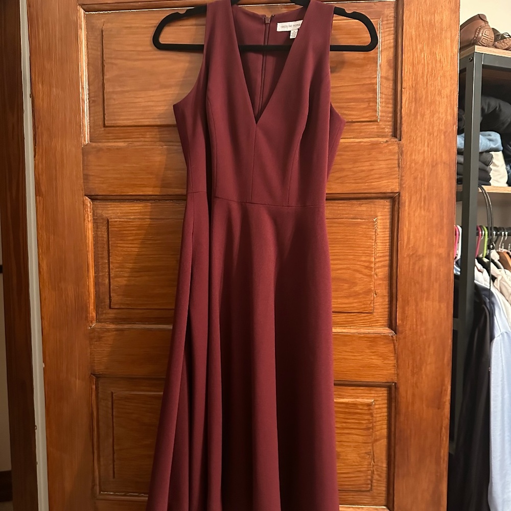 Dress The Population Fit & Flare Cocktail Dress
